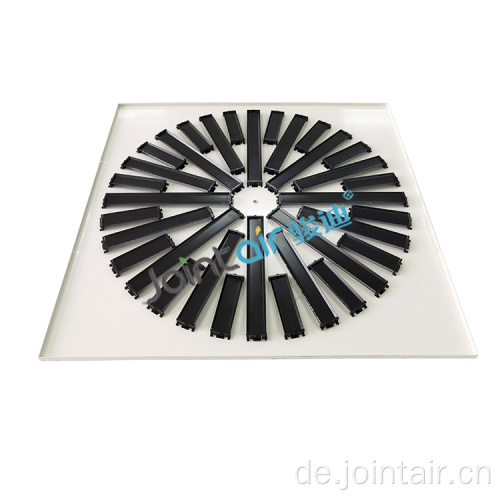 Klimaanlage Stahlquadrat Swirl Diffuser Register